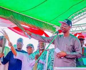 His Excellency, Engr. Abdullahi A. Sule attended the Unveiling of his Campaign Organization/Flag-off of Distribution of campaign materials for the 2023 general election.
